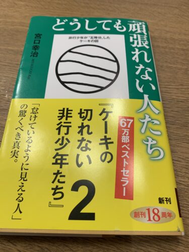 ☞【頑張れないには「理由」がある】『どうしても頑張れない人たち』（宮口幸治、2021年）